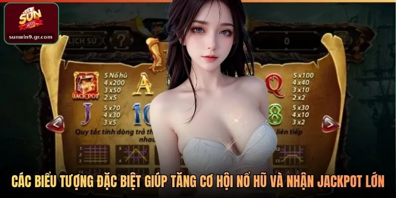 Các biểu tượng đặc biệt giúp tăng cơ hội nổ hũ và nhận Jackpot lớn